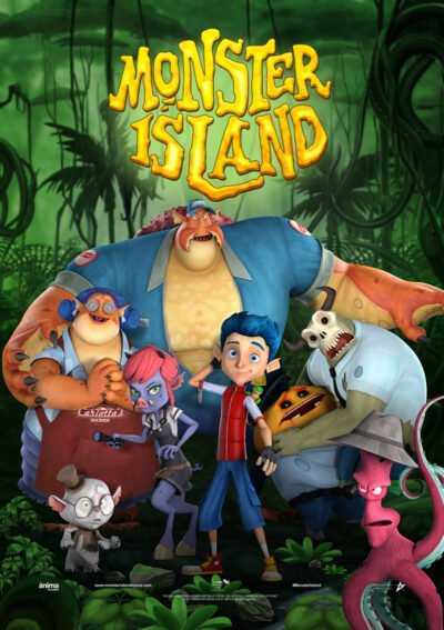 دانلود انیمیشن Monster Island 2017 جزیره هیولاها دوبله فارسی