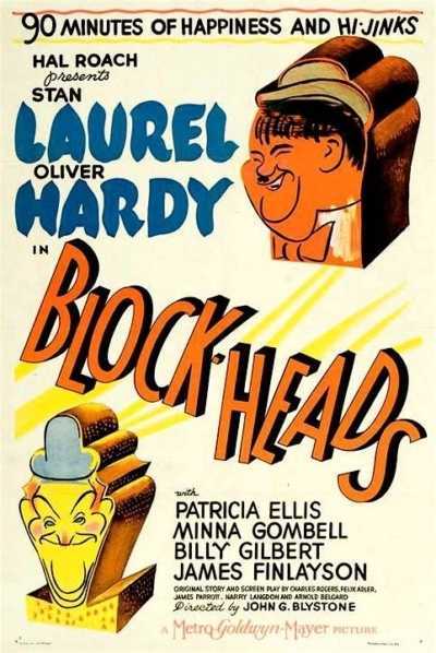 دانلود فیلم Block Heads 1938 لورل و هاردی : کله پوک ها دوبله فارسی