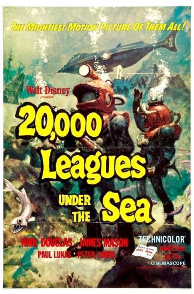 دانلود فیلم 20,000 Leagues Under the Sea 1954 بیست هزار فرسنگ زیر دریا دوبله فارسی