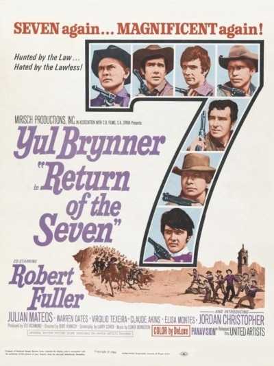 دانلود فیلم Return of the Seven 1966  بازگشت هفت دلاور دوبله فارسی