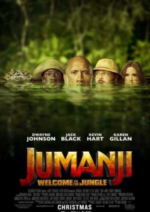 دانلود فیلم Jumanji: Welcome to the Jungle 2017 جومانجی : به جنگل خوش آمدید دوبله فارسی