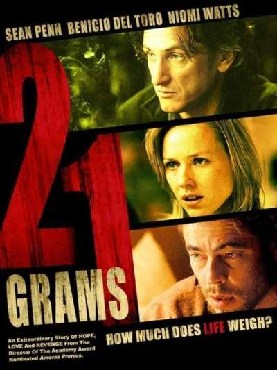 دانلود فیلم 21 Grams 2003 21 گرم دوبله فارسی