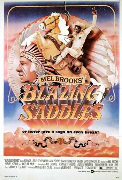 دانلود فیلم Blazing Saddles 1974 زین های شعله ور دوبله فارسی