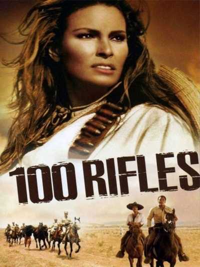 دانلود فیلم 100 Rifles 1969 100 اسلحه دوبله فارسی