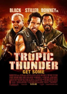 دانلود فیلم Tropic Thunder 2008 تندر گرمسیری دوبله فارسی