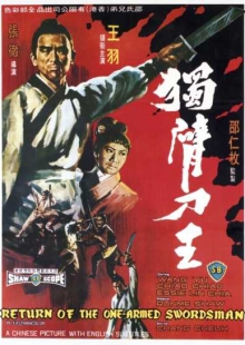 دانلود فیلم Return of the One Armed Swordsman 1969 بازگشت شمشیرزن یکدست دوبله فارسی