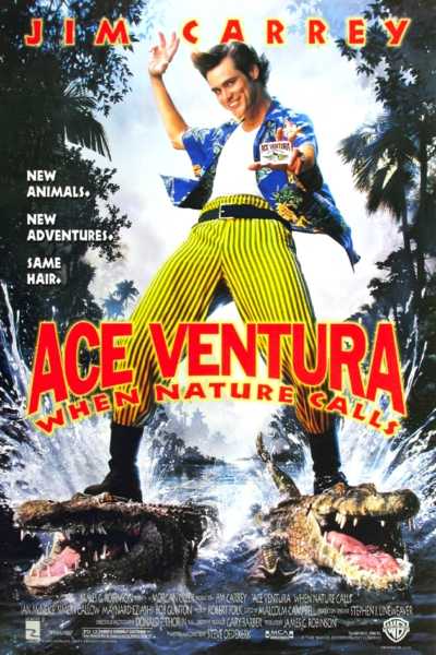 دانلود فیلم Ace Ventura: When Nature Calls 1995 کاراگاه حیوانات ۲ دوبله فارسی