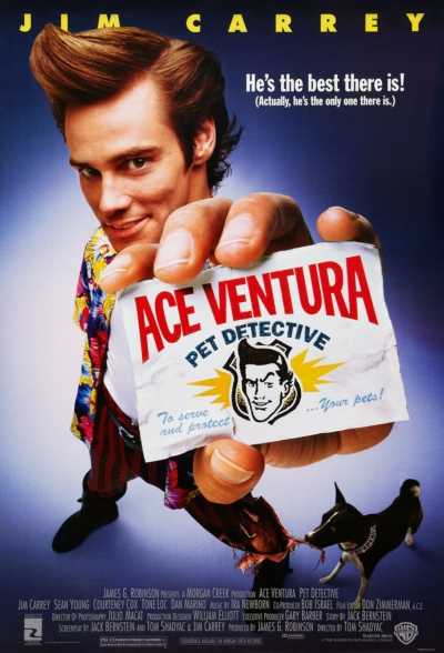 دانلود فیلم Ace Ventura: Pet Detective 1994 کارآگاه حیوانات دوبله فارسی