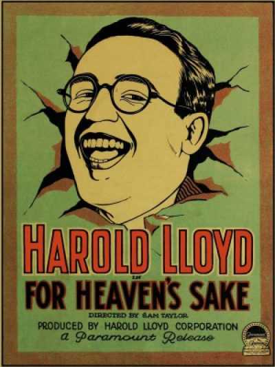 دانلود فیلم For Heavens Sake 1926 هارولد لوید در بخاطر بهشت دوبله فارسی