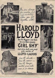 دانلود فیلم Girl Shy 1924 هارولدلوید در دختر خجالتی دوبله فارسی