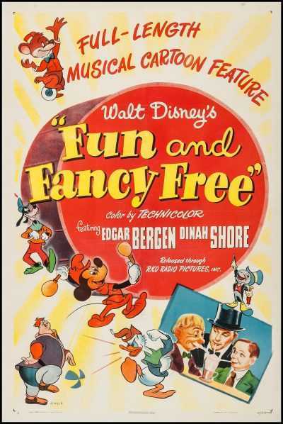 دانلود انیمیشن Fun and Fancy Free 1947 داستان های شاد دوبله فارسی