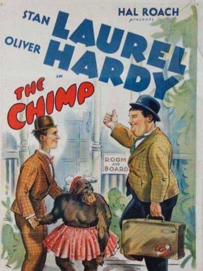 دانلود فیلم The Chimp 1932 لورل و هاردی : شامپانزه