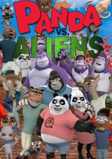 دانلود انیمیشن Panda vs. Aliens 2021 پاندا علیه بیگانگان