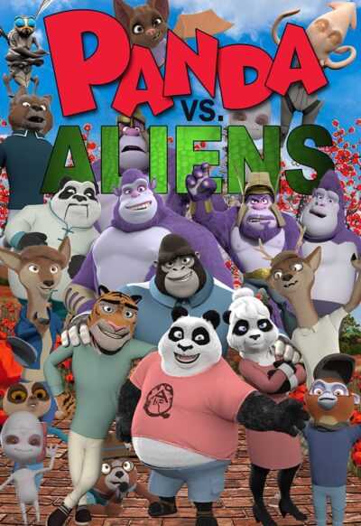 دانلود انیمیشن Panda vs. Aliens 2021 پاندا علیه بیگانگان