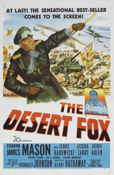 دانلود فیلم The Desert Fox: The Story of Rommel 1951 روباه صحرا : داستان رومل