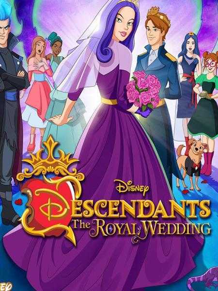 دانلود انیمیشن Descendants: The Royal Wedding 2021 فرزندان: عروسی سلطنتی