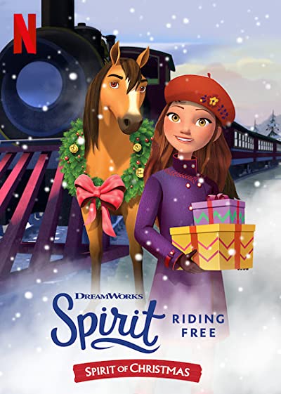 دانلود انیمیشن Spirit Riding Free: Spirit of Christmas 2019 اسپریت سوارکار اسب آزاد: روح کریسمس