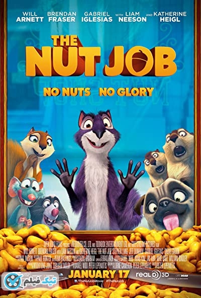 دانلود انیمیشن عملیات آجیلی The Nut Job 2014