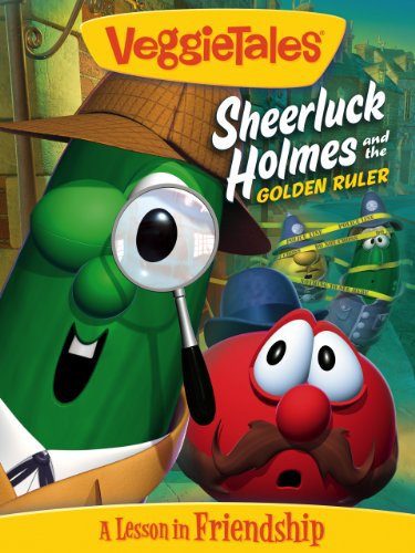 دانلود انیمیشن داستان سبزیجات شیرلاک هولمز و خط کش طلایی VeggieTales: Sheerluck Holmes and the Golden Ruler 2006