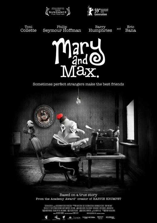 دانلود انیمیشن Mary and Max 2009 دوبله فارسی
